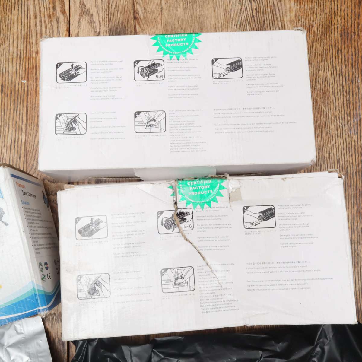 Assorted Brother Laser Printer Toners and Imaging Unit