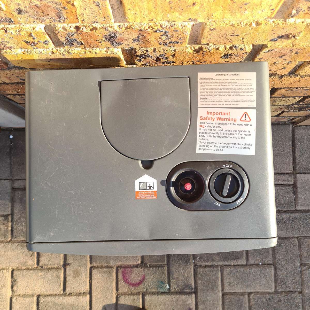 Cadac Roll-About 3-Panel heater - Model 943