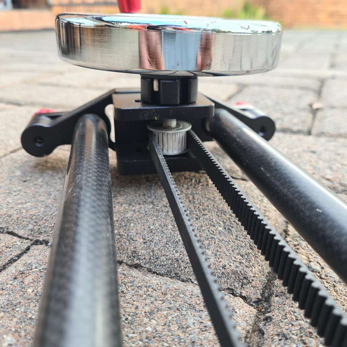 Manual Camera Glid Slider with a Beike Tripod Head