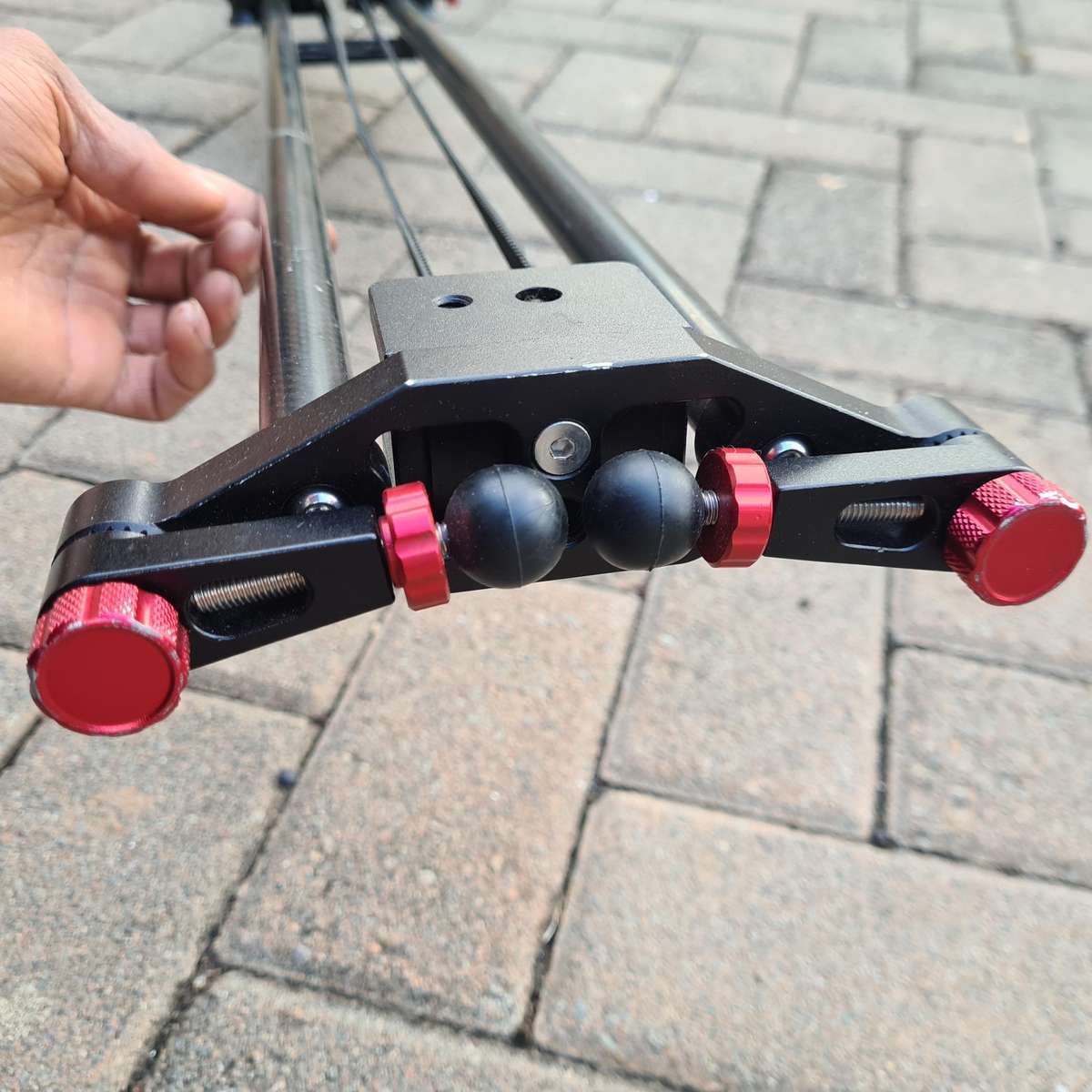 Manual Camera Glid Slider with a Beike Tripod Head