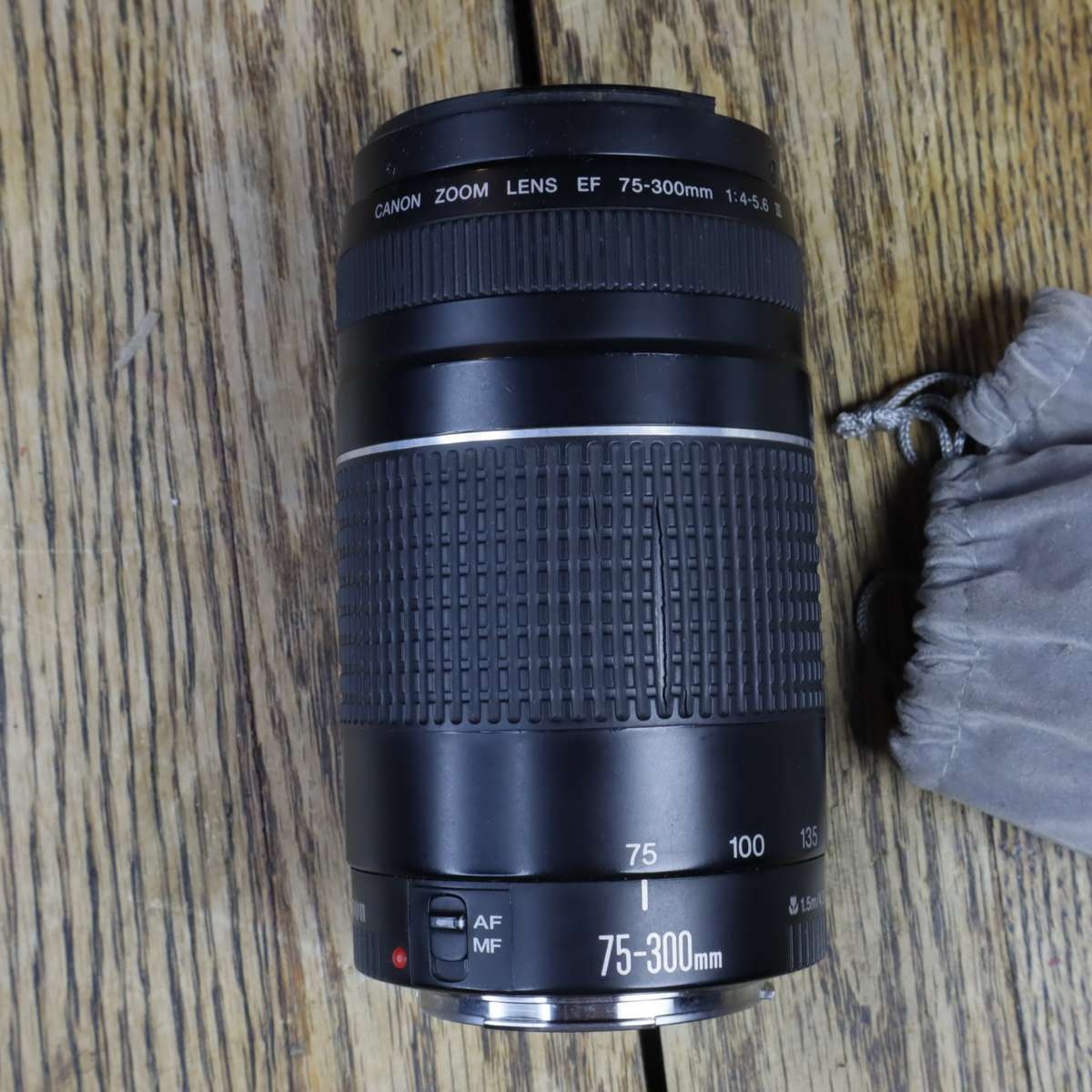 Canon EF 75-300mm 1:4-5.6 III Zoom Lens - Pre-Owned
