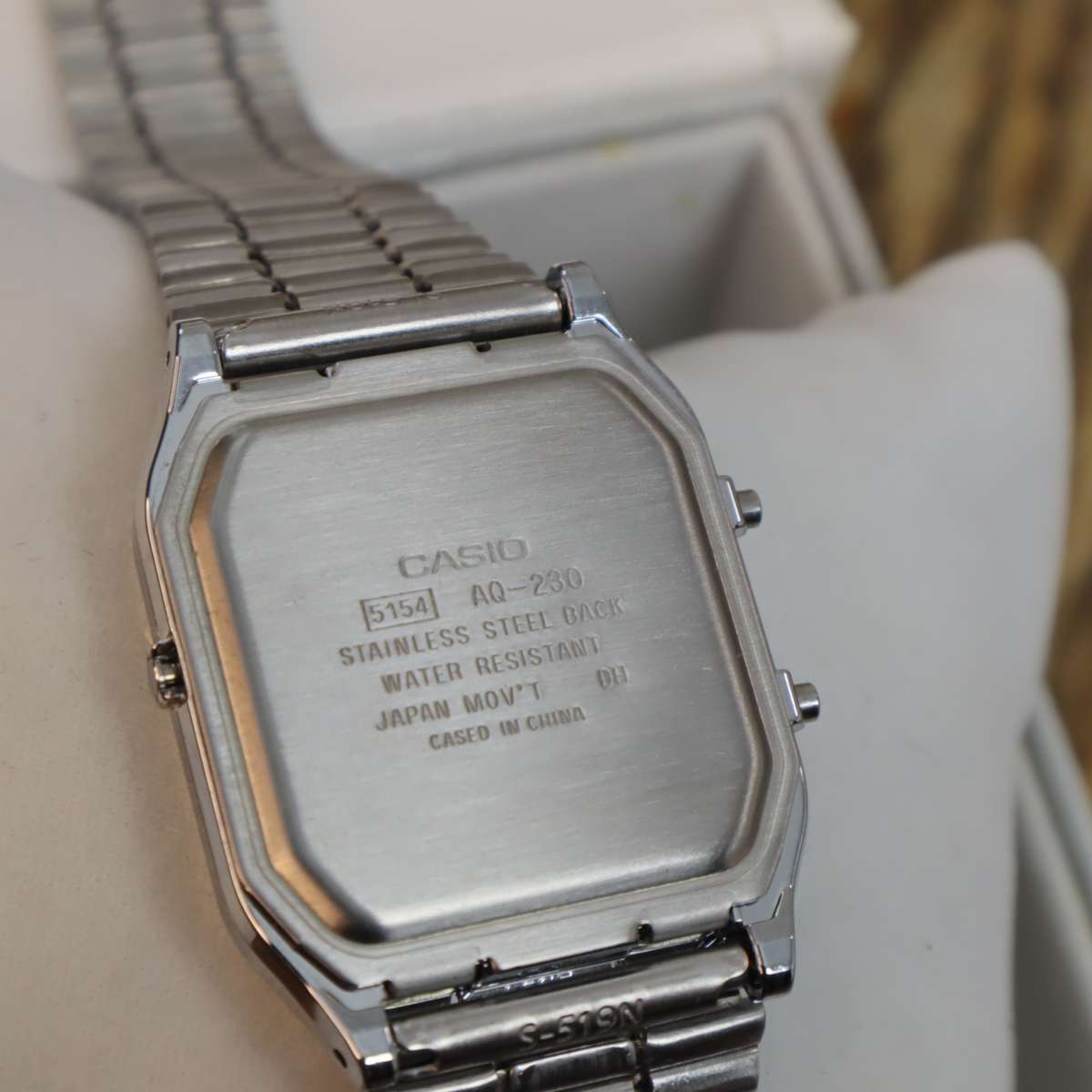 Casio Retro Digital Analogue Water Resistance Watch - AQ-230-7D