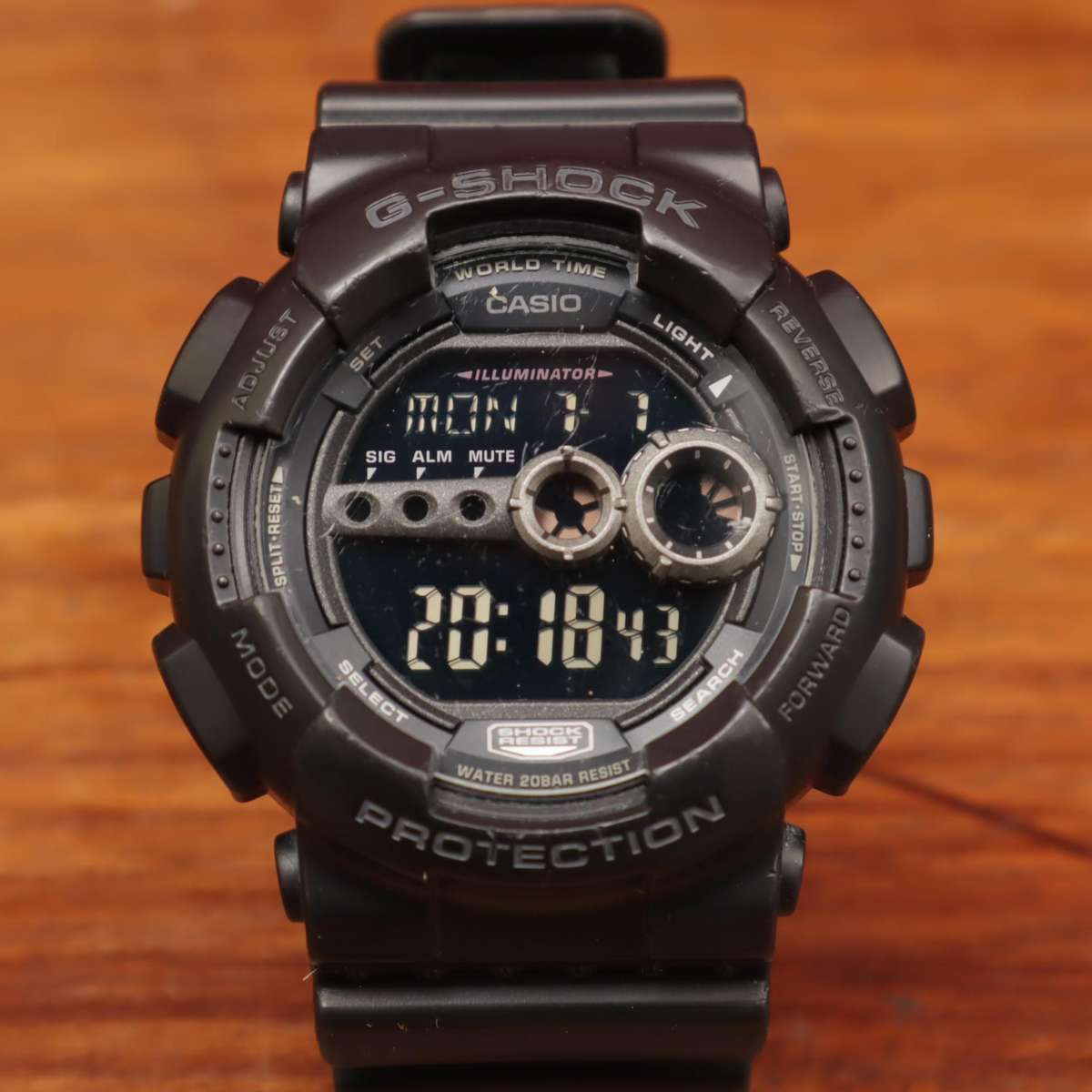 Casio G-Shock GD-100-1BDR  Electronic Watch - Black