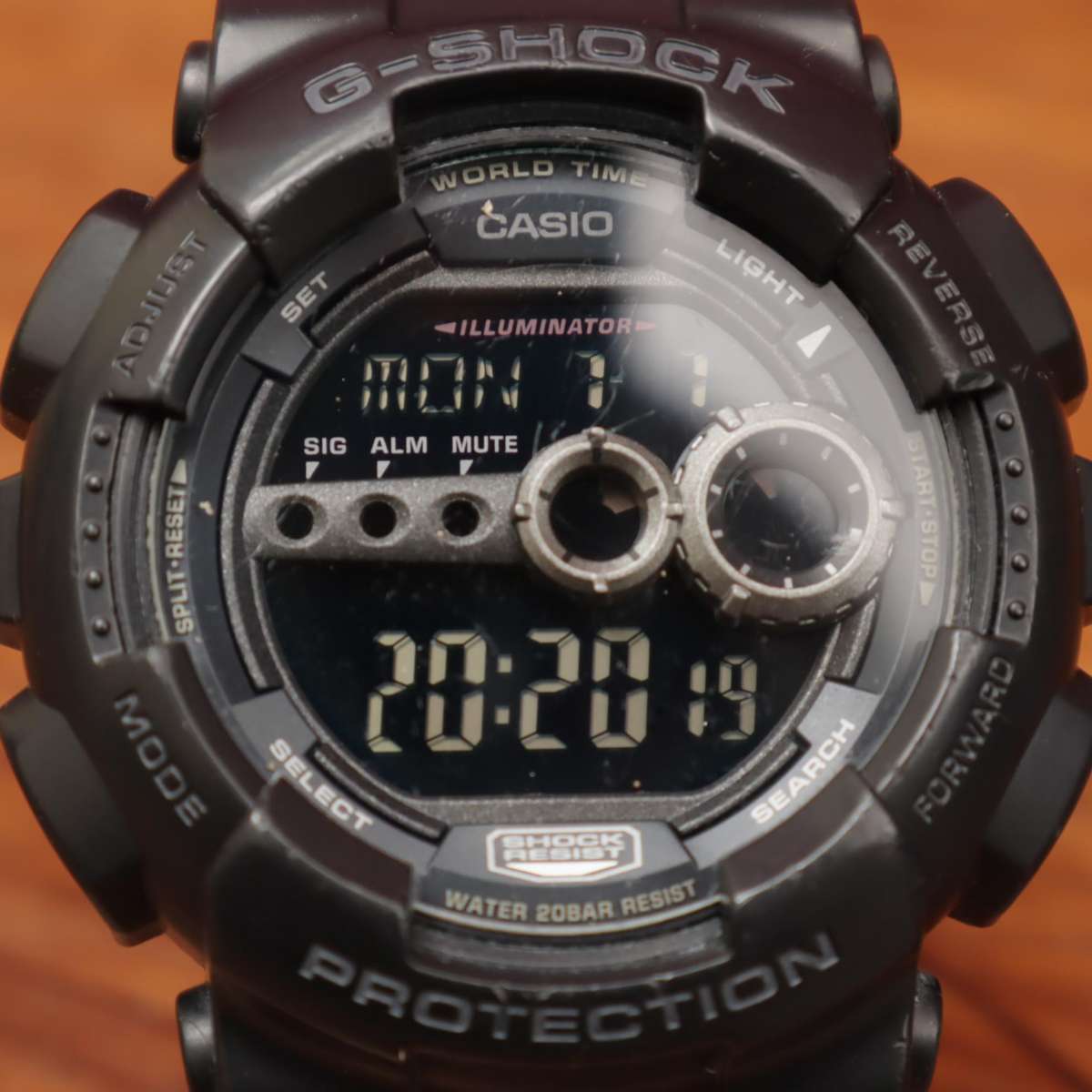 Casio G-Shock GD-100-1BDR  Electronic Watch - Black