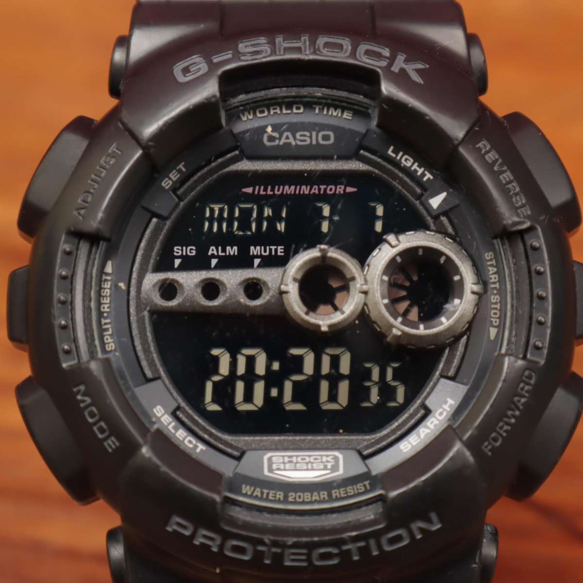 Casio G-Shock GD-100-1BDR  Electronic Watch - Black