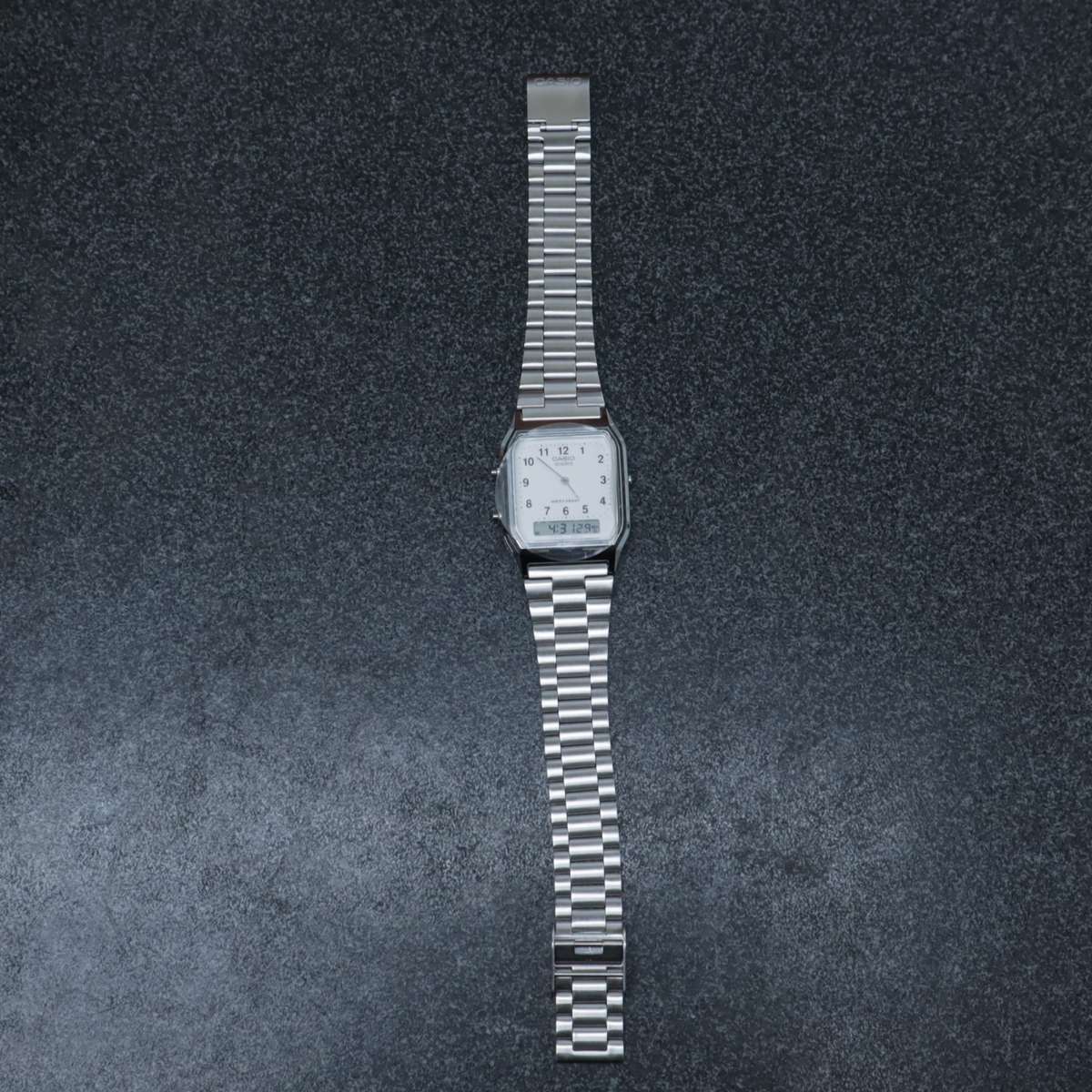 Casio Retro Digital Analogue Water Resistance Watch - AQ-230-7D