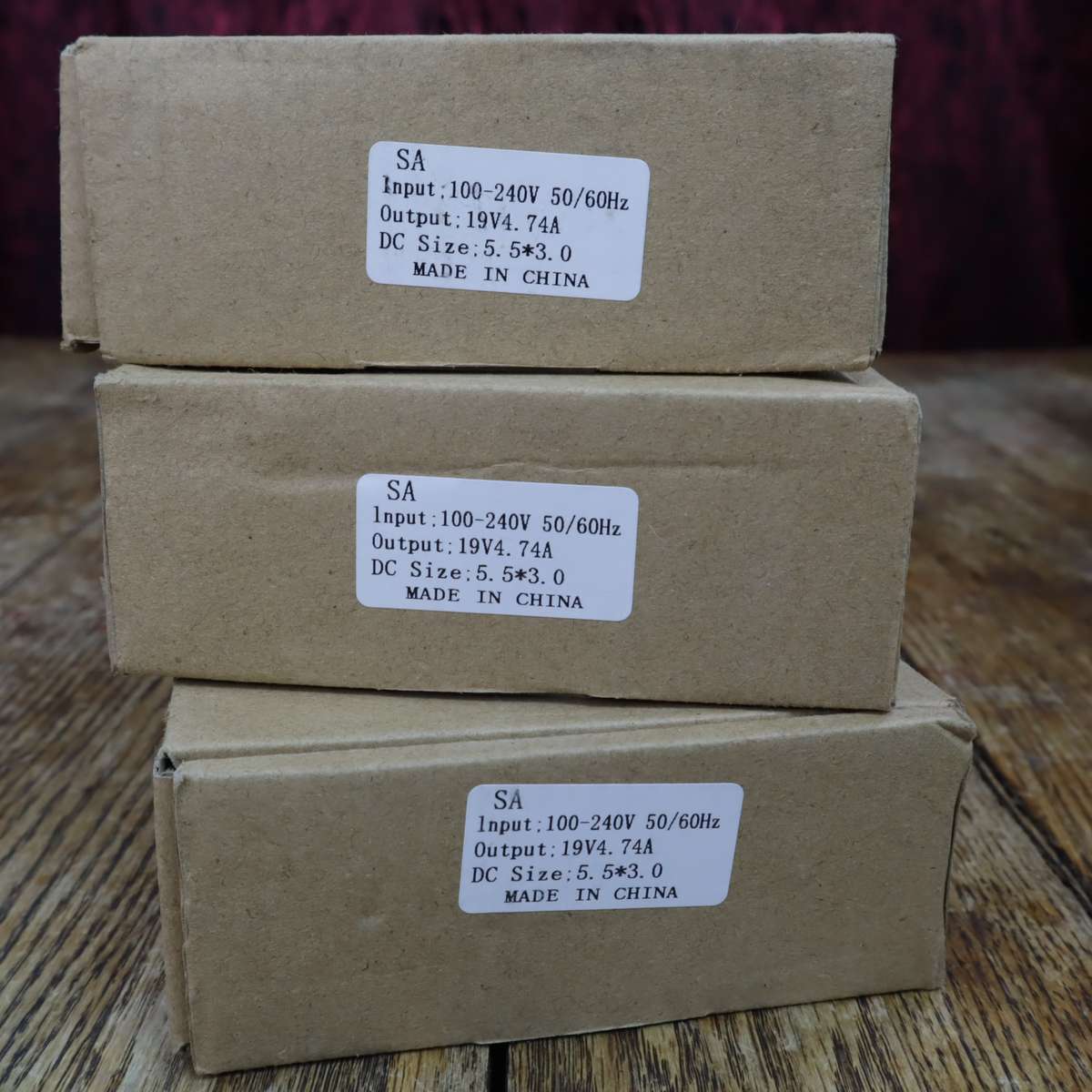 5 Pcs - Laptop Charger - Pin Size 5.5x3.0mm - 19V 4.74A 90W