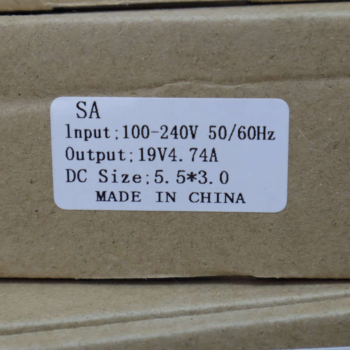 5 Pcs - Laptop Charger - Pin Size 5.5x3.0mm - 19V 4.74A 90W