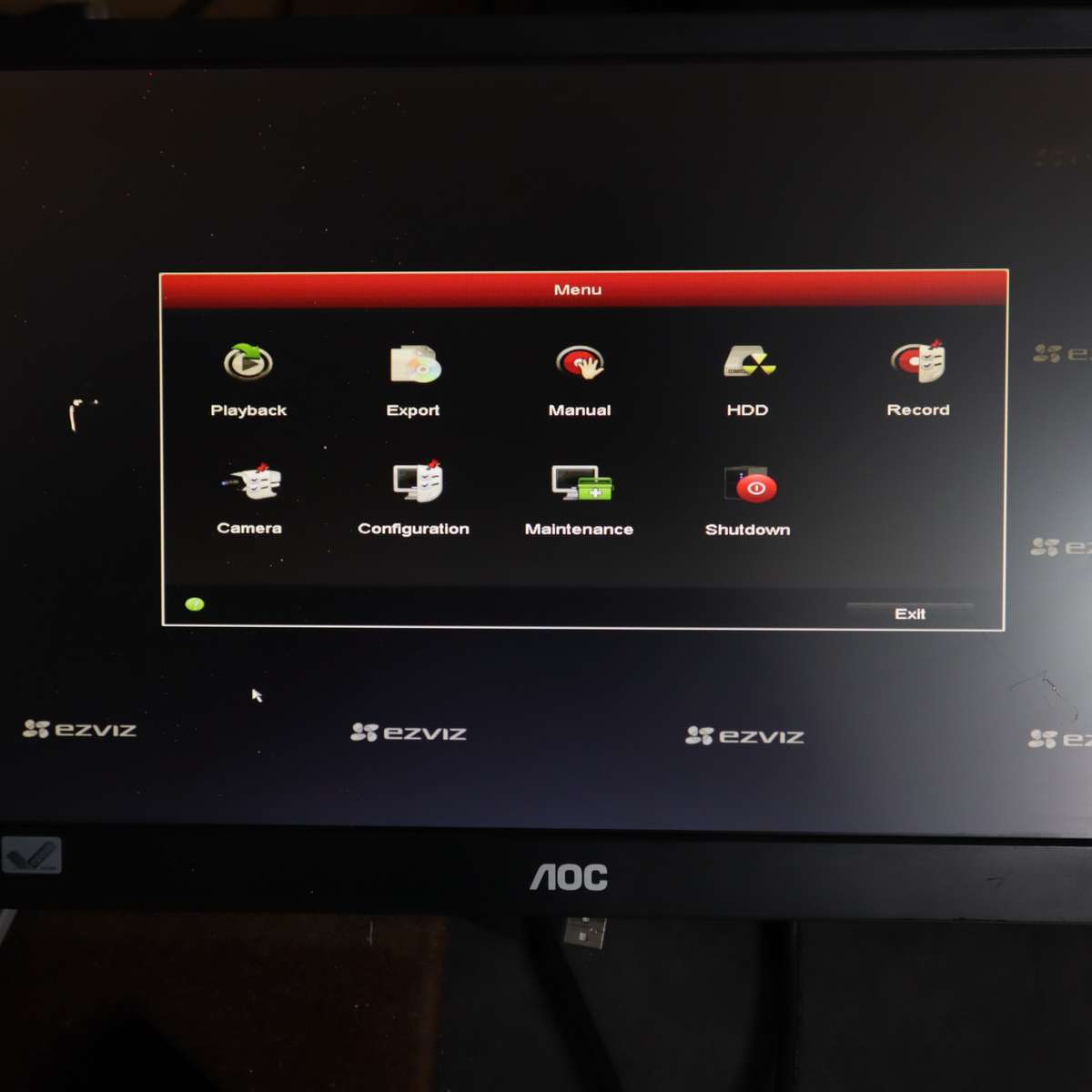 EZVIZ 8 Channel Wireless NVR CS-X5C-8 HDMI VGA 1TB HDD