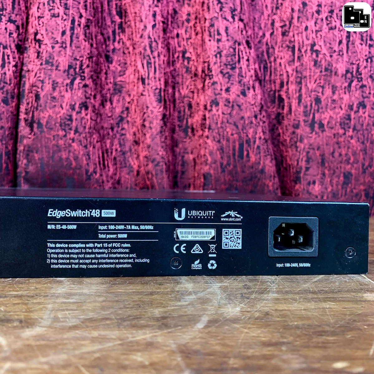 Ubiquiti EdgeSwitch 48 500W - 48 Port POE Gigabit Managed Switch
