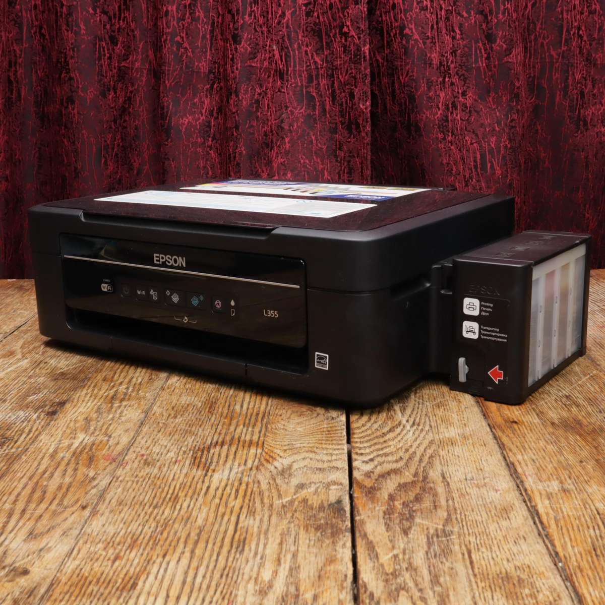 Epson L355 A4 Colour Ink Tank Multifunction Printer