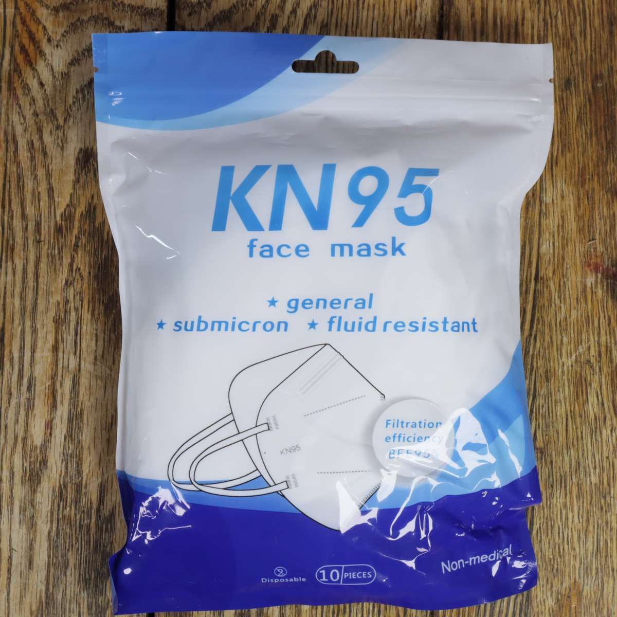 280 Pcs - KN95 Non-Medical White Face Mask