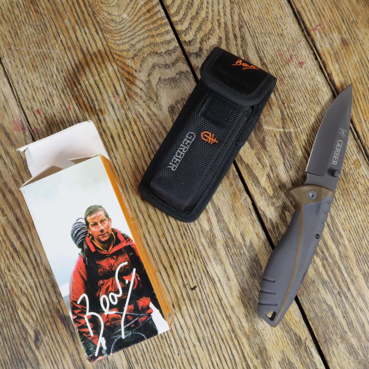 Gerber Bear Grylls Survival Series, Folding Sheath Knife - 31-000752