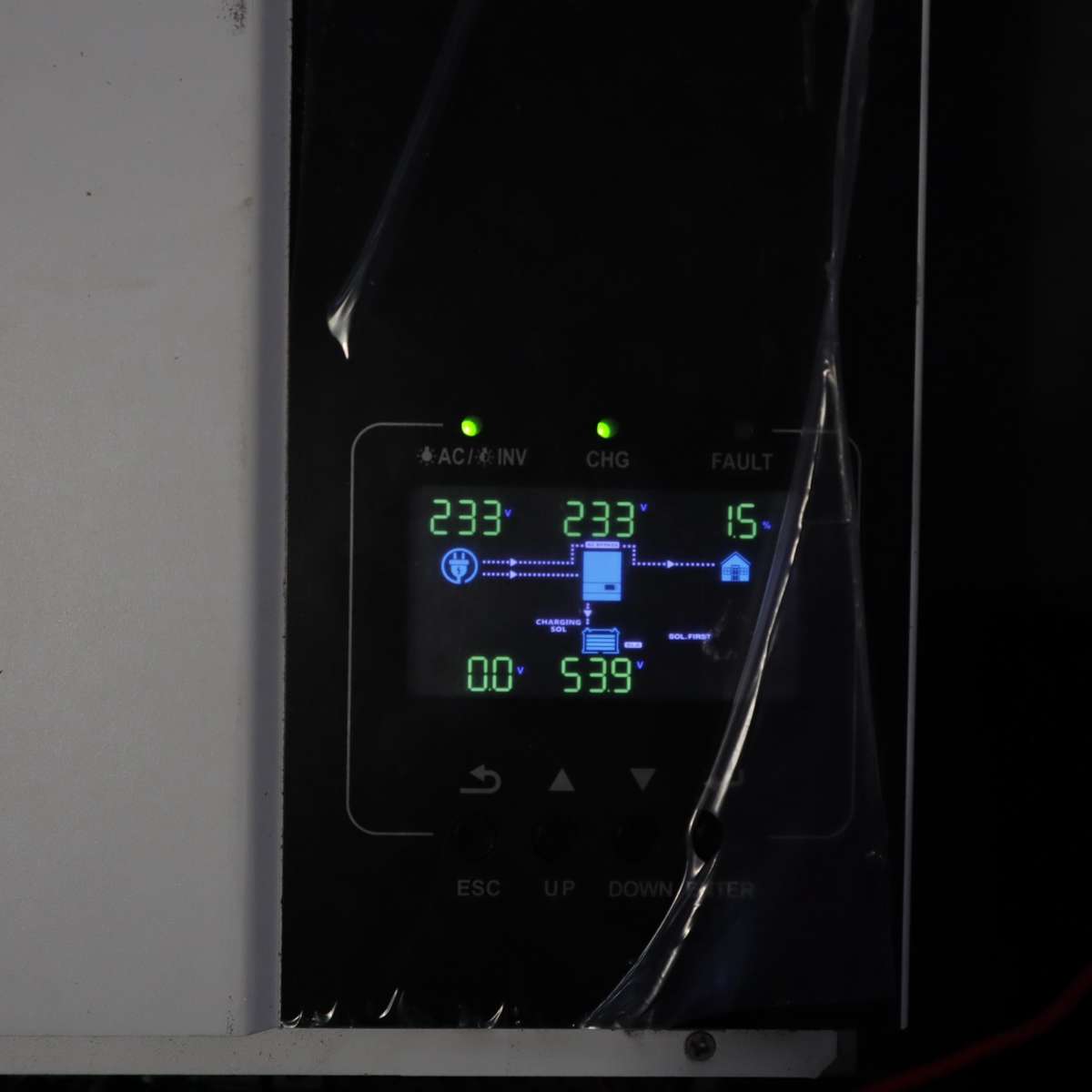 Growatt Solar Hybrid Pure Sine Wave PV Off-grid Inverter - 48V 5KW (SPF 5000 ES)