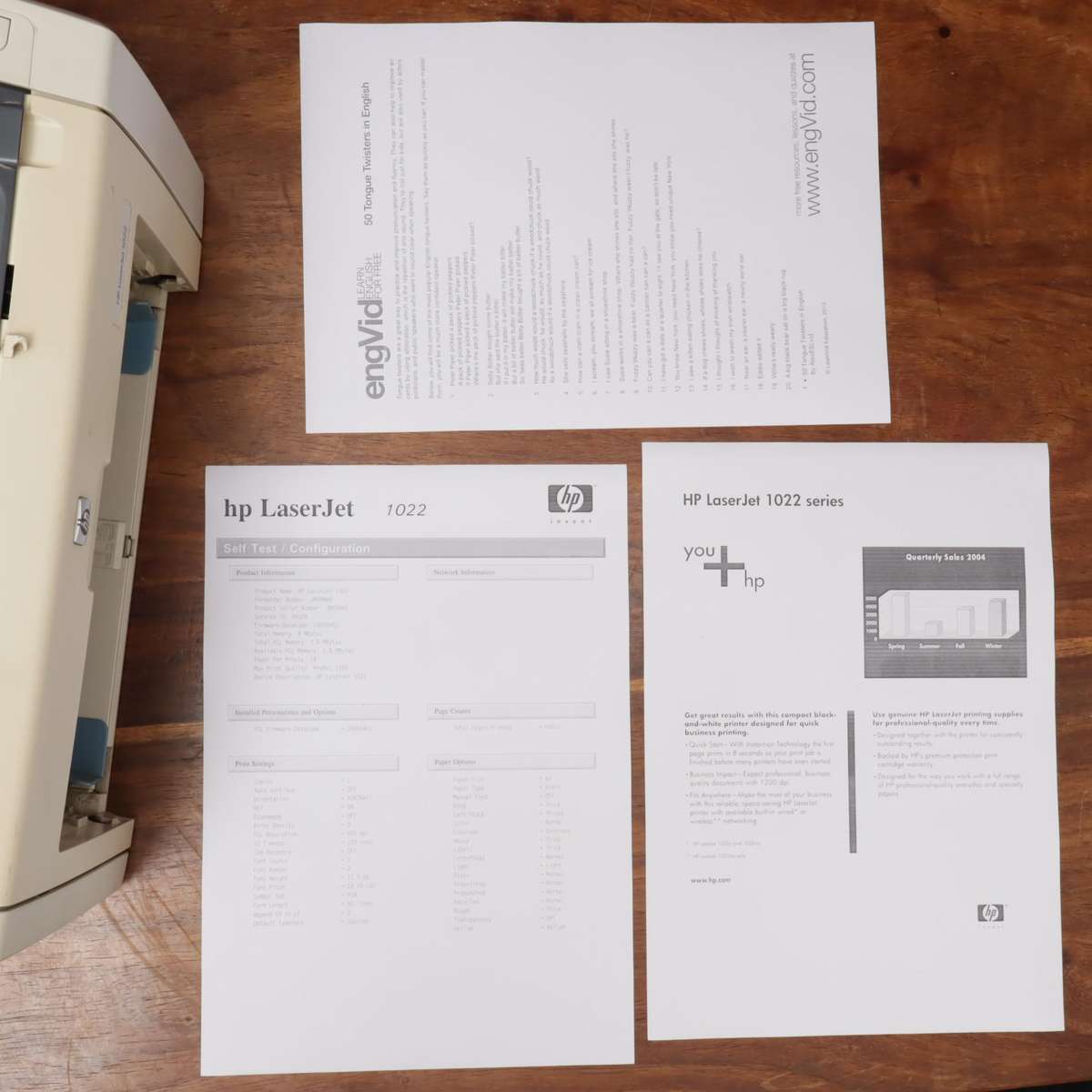 HP LaserJet 1022 Mono Printer