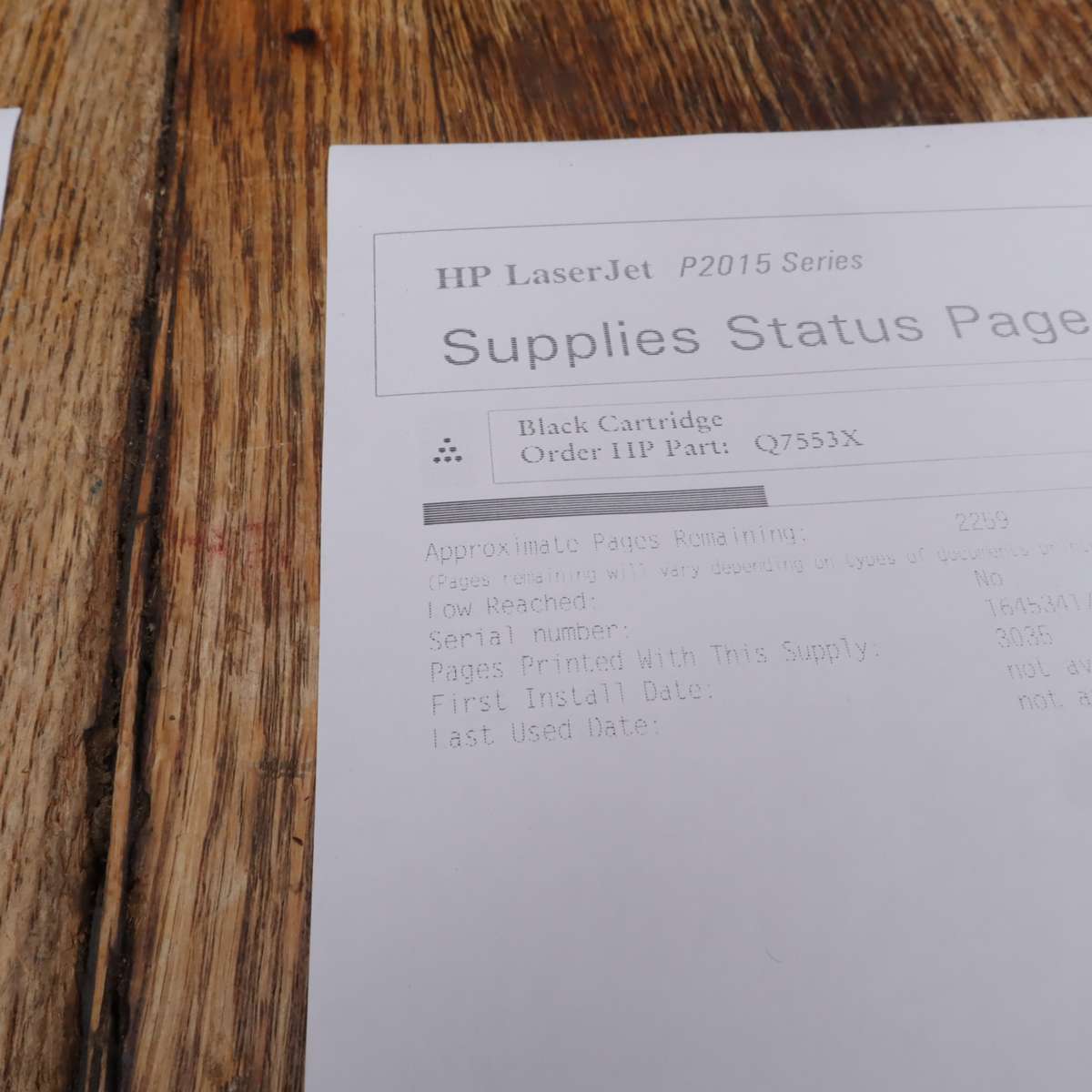 HP LaserJet P2015dn Mono A4 Laser Printer