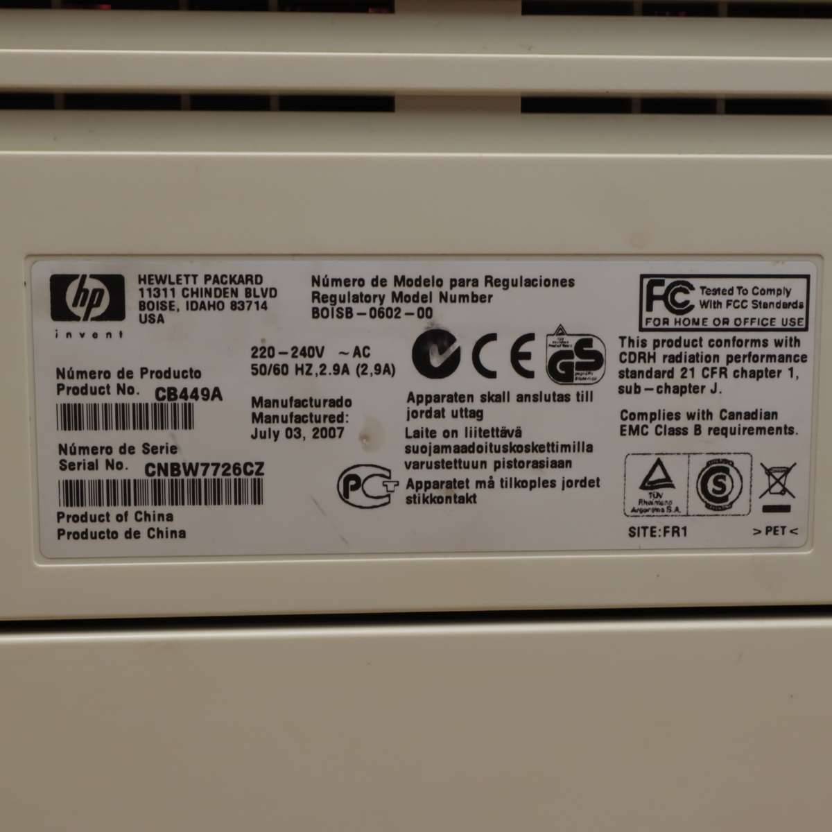 HP LaserJet P2015dn Mono A4 Laser Printer