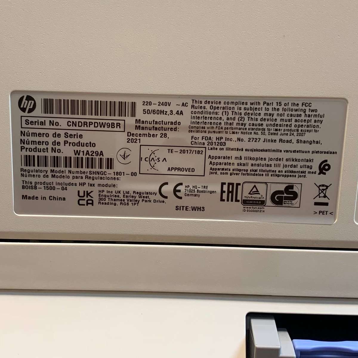 HP LaserJet Pro MFP M428fdn A4 Mono All-In-One Laser Printer - W1A29A