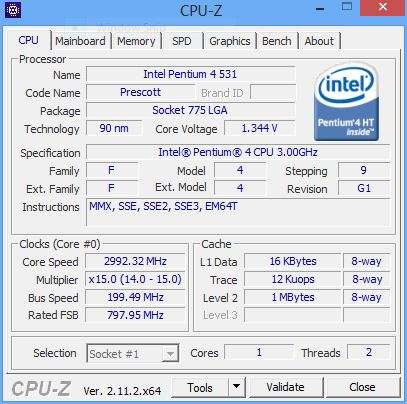 HP Desktop Computer Set | Pentium® 4HT | 2.99GHz | 320GB HDD| 2GB RAM - Pre-Owned