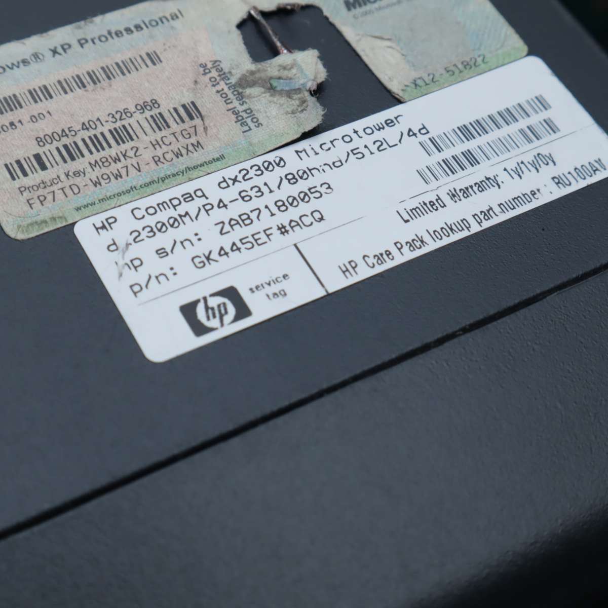 HP Desktop Computer Set | Pentium® 4HT | 2.99GHz | 320GB HDD| 2GB RAM - Pre-Owned