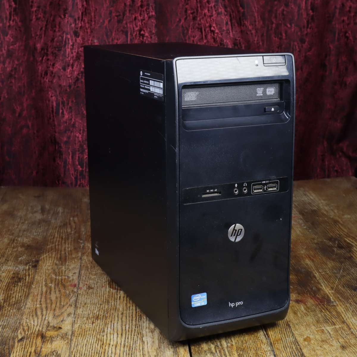 HP PRO 3500 Micro Tower Desktop PC | Core i3 | 3.3GHz | 8GB | 500GB | WIN 10