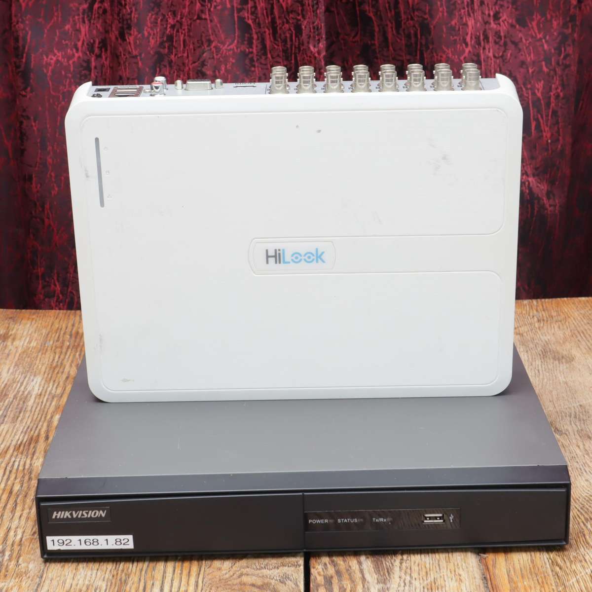 Hi-Look 16-Ch DVR-116G-F1 & Hikvision 4-Ch DS-7204HGHI-SH DVR