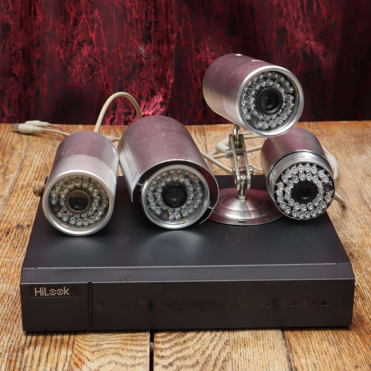 HiLook DVR-204G-F1 2MP 4 Channel TVI DVR 1080p H.264 With 4 Cameras