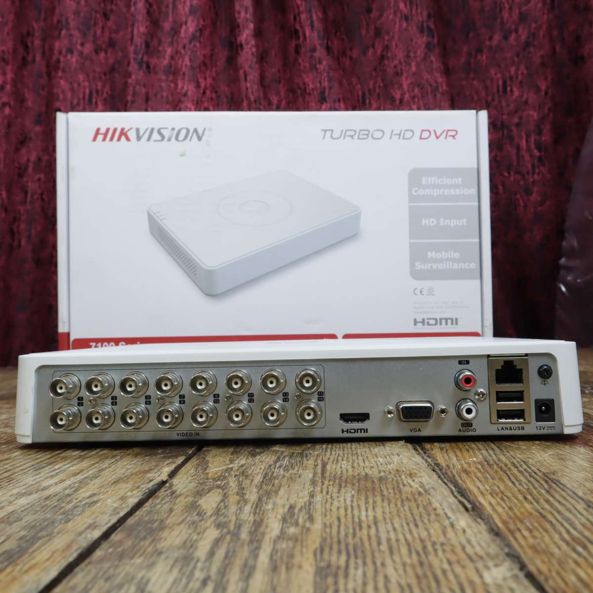 Hikvision 16-Ch TURBO HD 720P Embedded Digital Video Recorder - DS-7116HGHI-F1