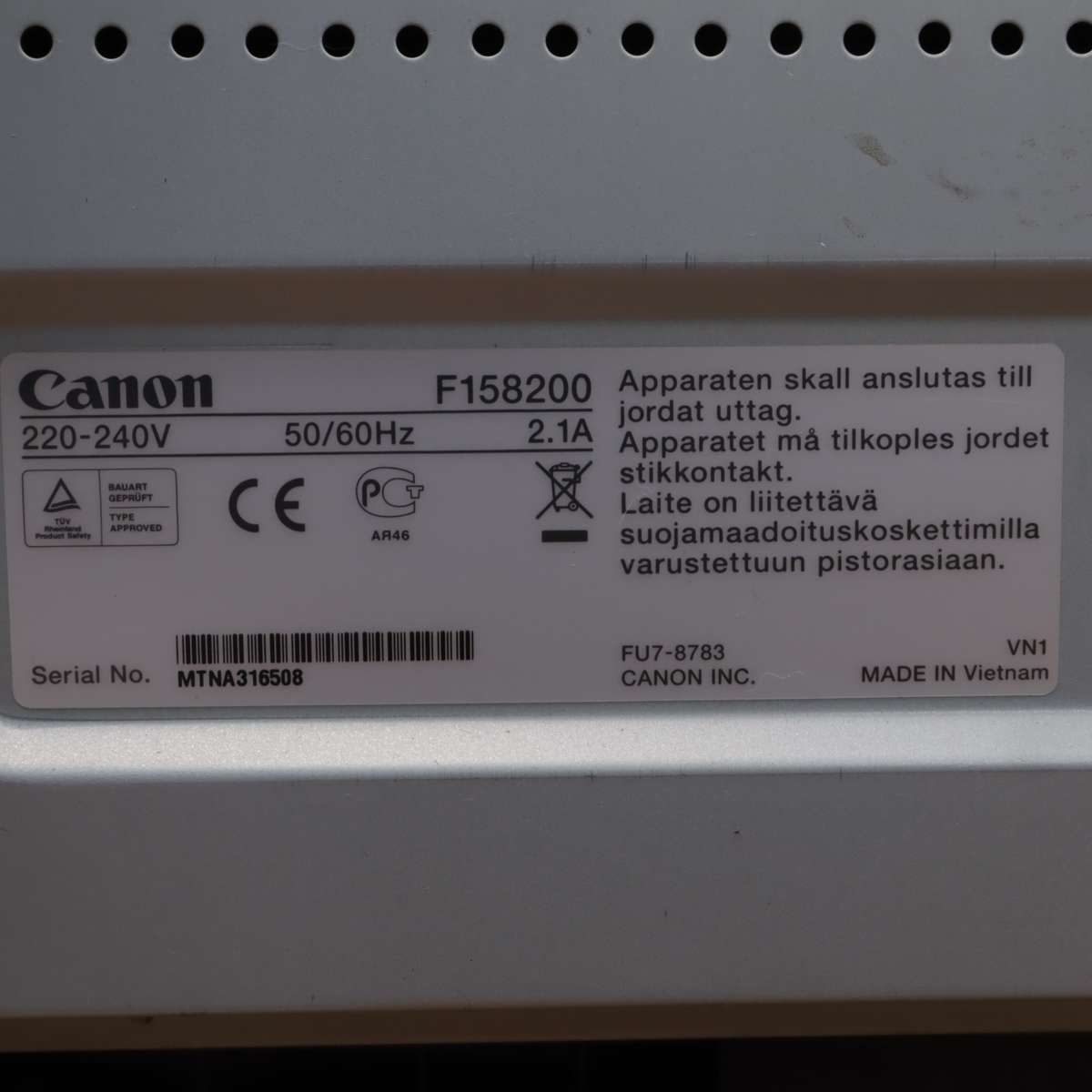 Canon i-SENSYS LBP6020 Mono Laser Printer (NEW TONER)