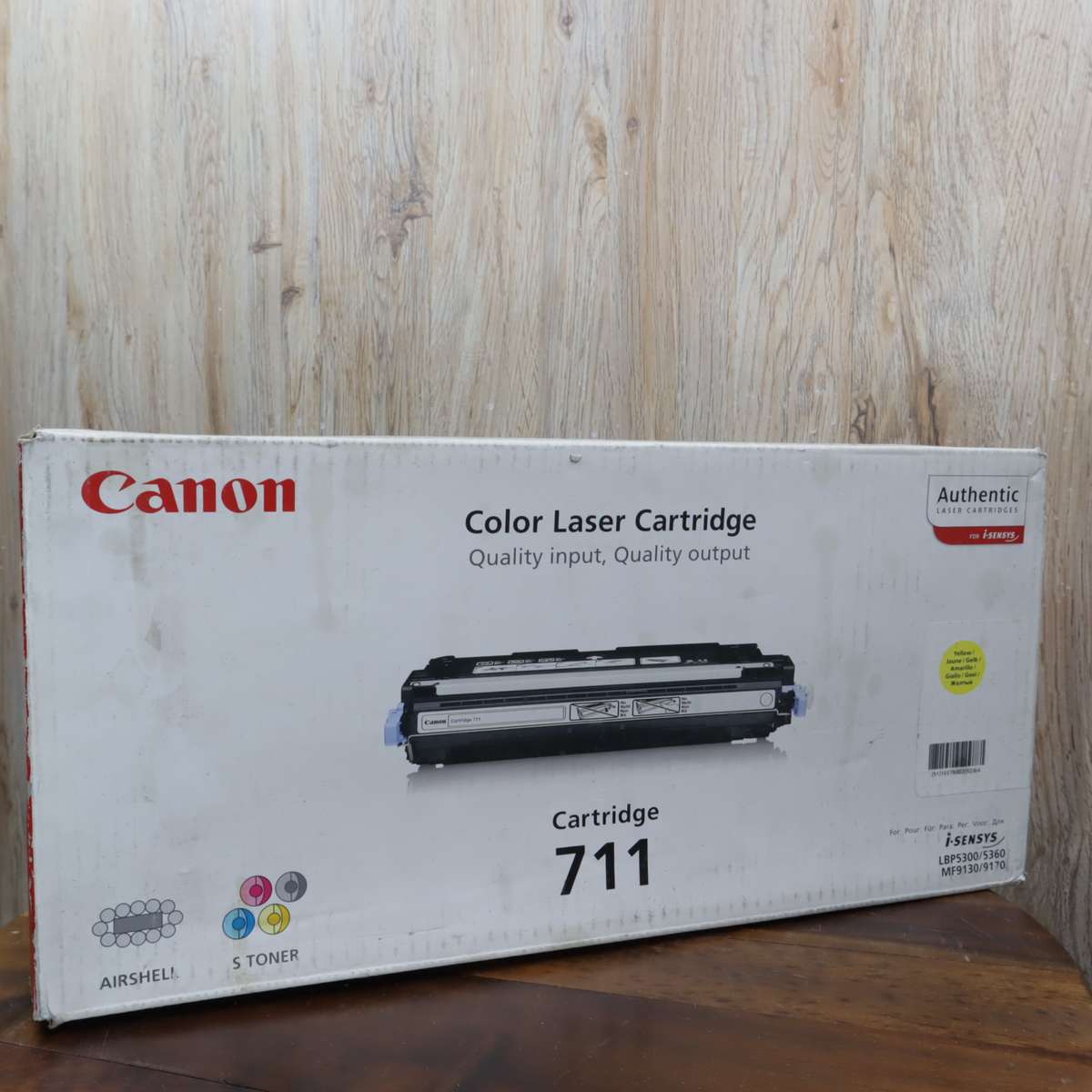 Canon 711 | C711Y | Yellow Laser Toner Cartridge - 6,000 Yield