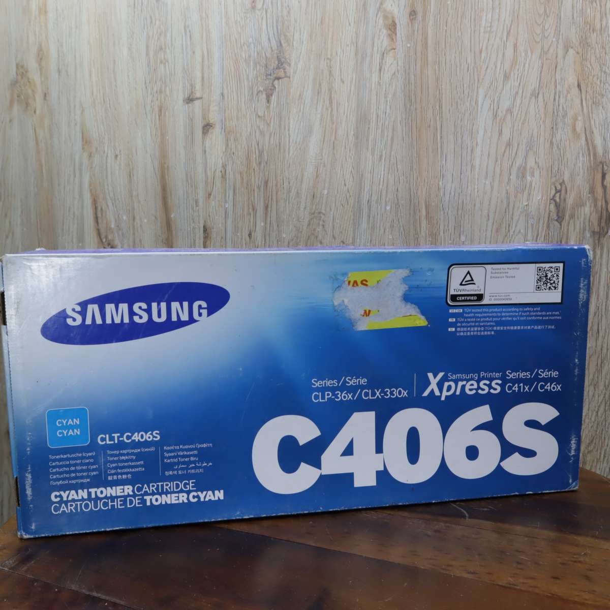 Samsung CLT-C406S Cyan Toner Cartridge