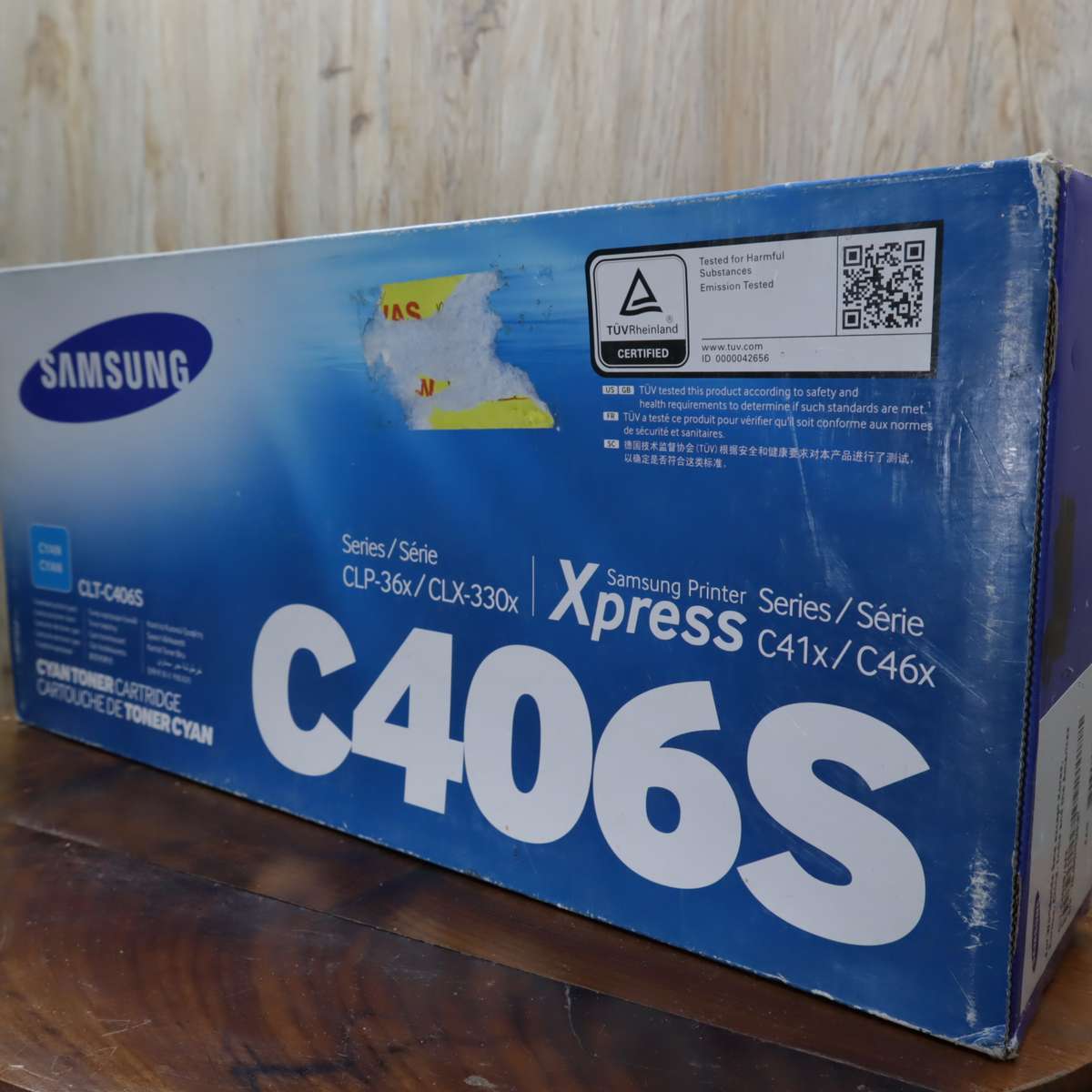 Samsung CLT-C406S Cyan Toner Cartridge