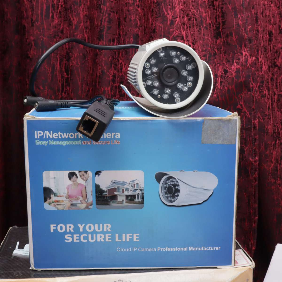 4 Pcs - IP Network Wireless Wi-Fi Cameras