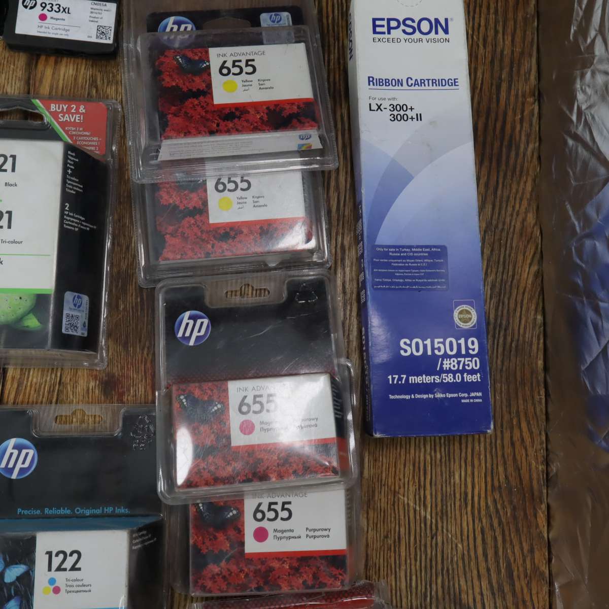 Assorted Printer Ink Cartridges - HP Canon Brother