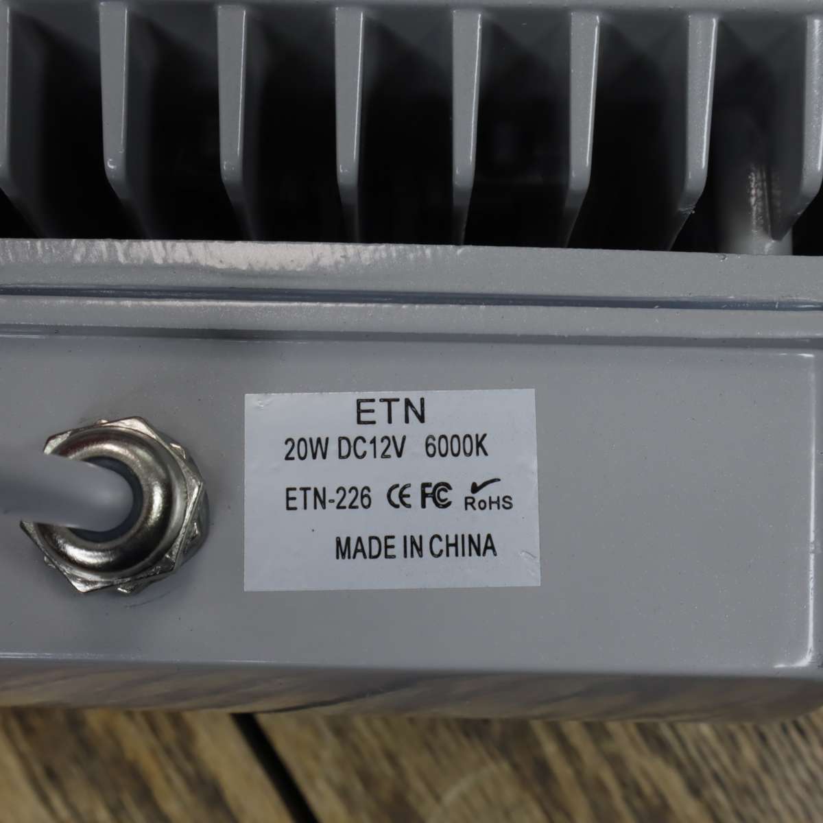 20W Outdoor LED Floodlights 12VDC - 2 Pcs