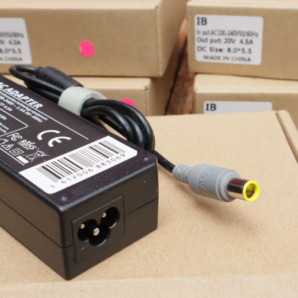 5 Pcs - Lenovo 8x5.5mm Charger 20V 4.5A