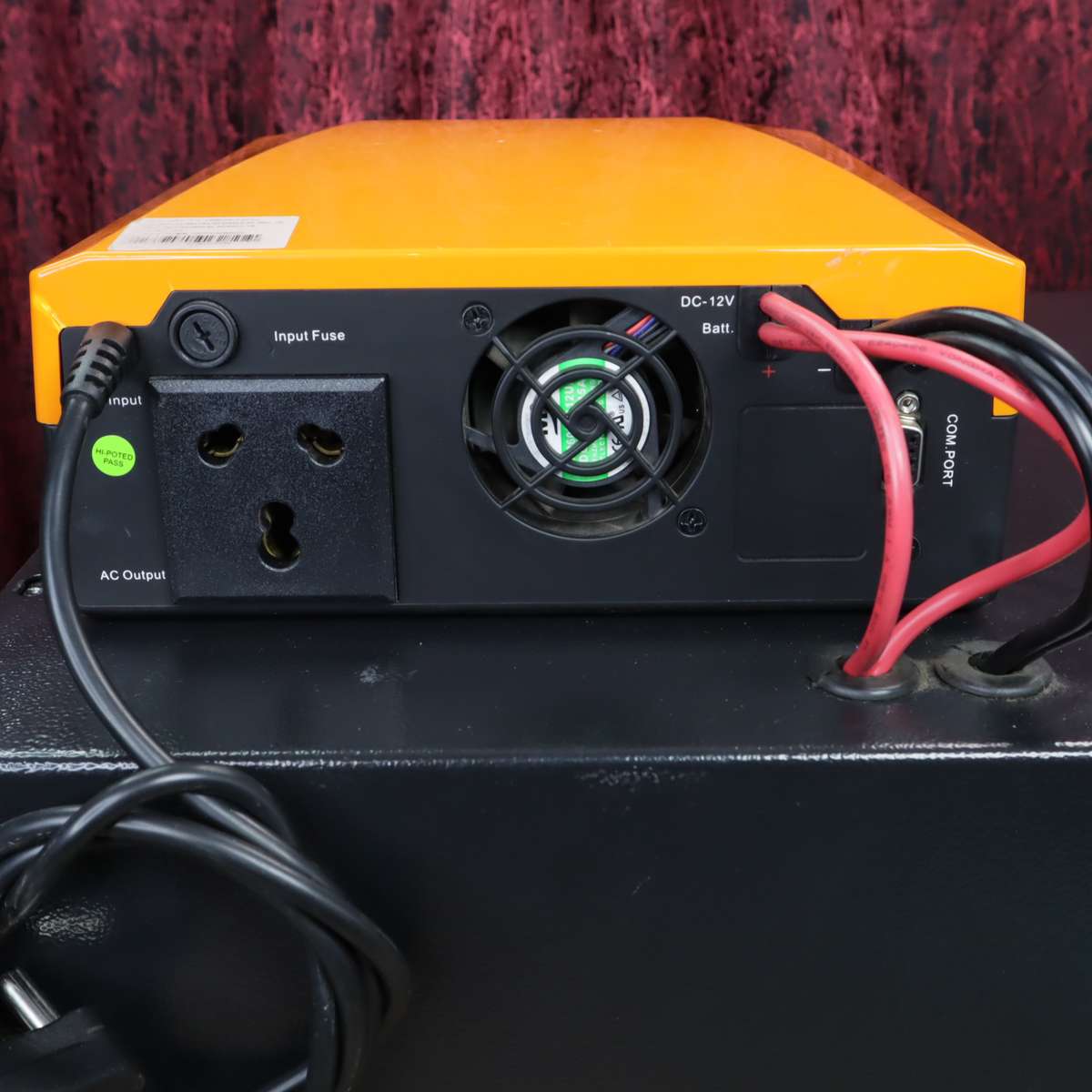 LinkQnet 1KVA 900W Inverter with 12V 100Ah Battery - INV-1000VA-LQ-KC