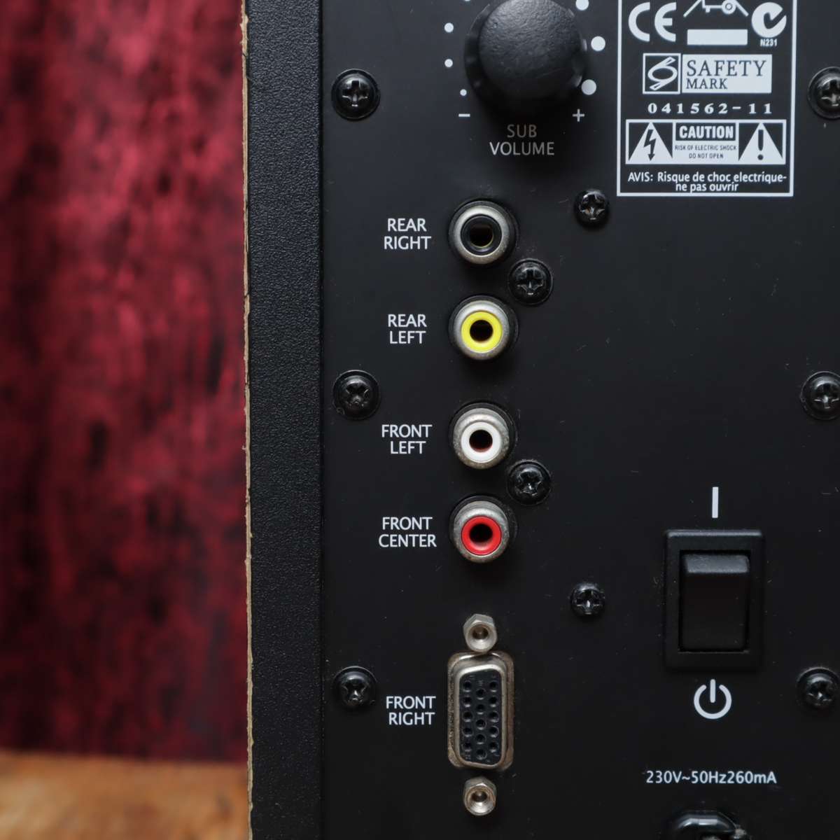 Logitech X-530 5.1 Surround Sound Computer Speaker System - Wall-Mountable - (70w) - Pre-Owned