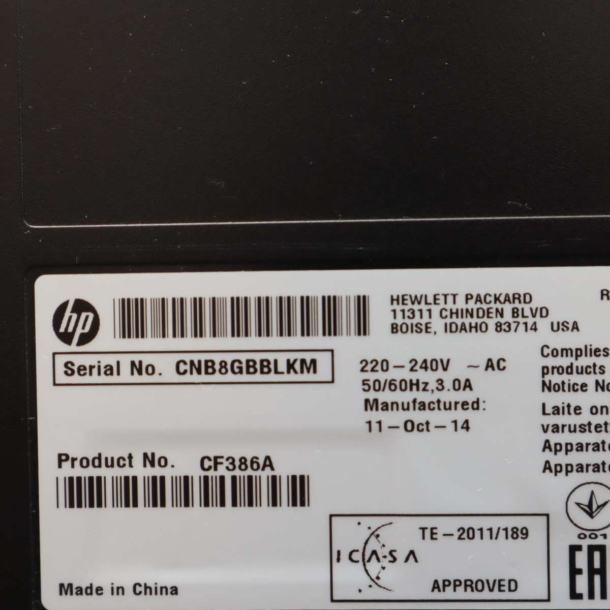 HP Color Laserjet Pro M476dn A4 Colour All-In-One Laser Printer