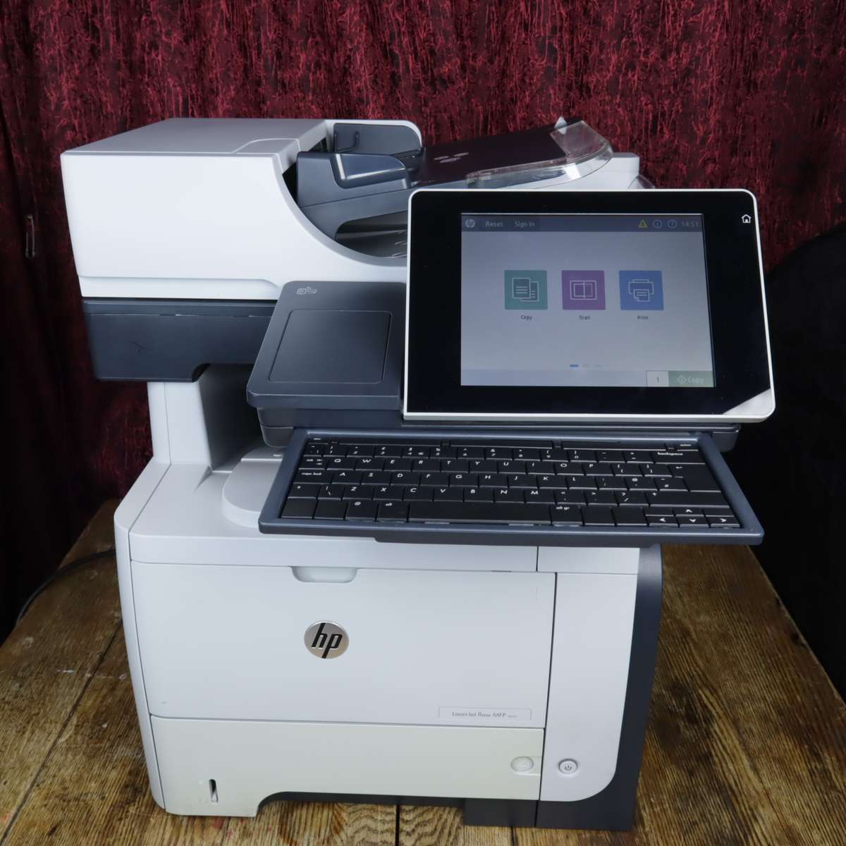 HP LaserJet Enterprise flow MFP M525c Mono Printer CF118A