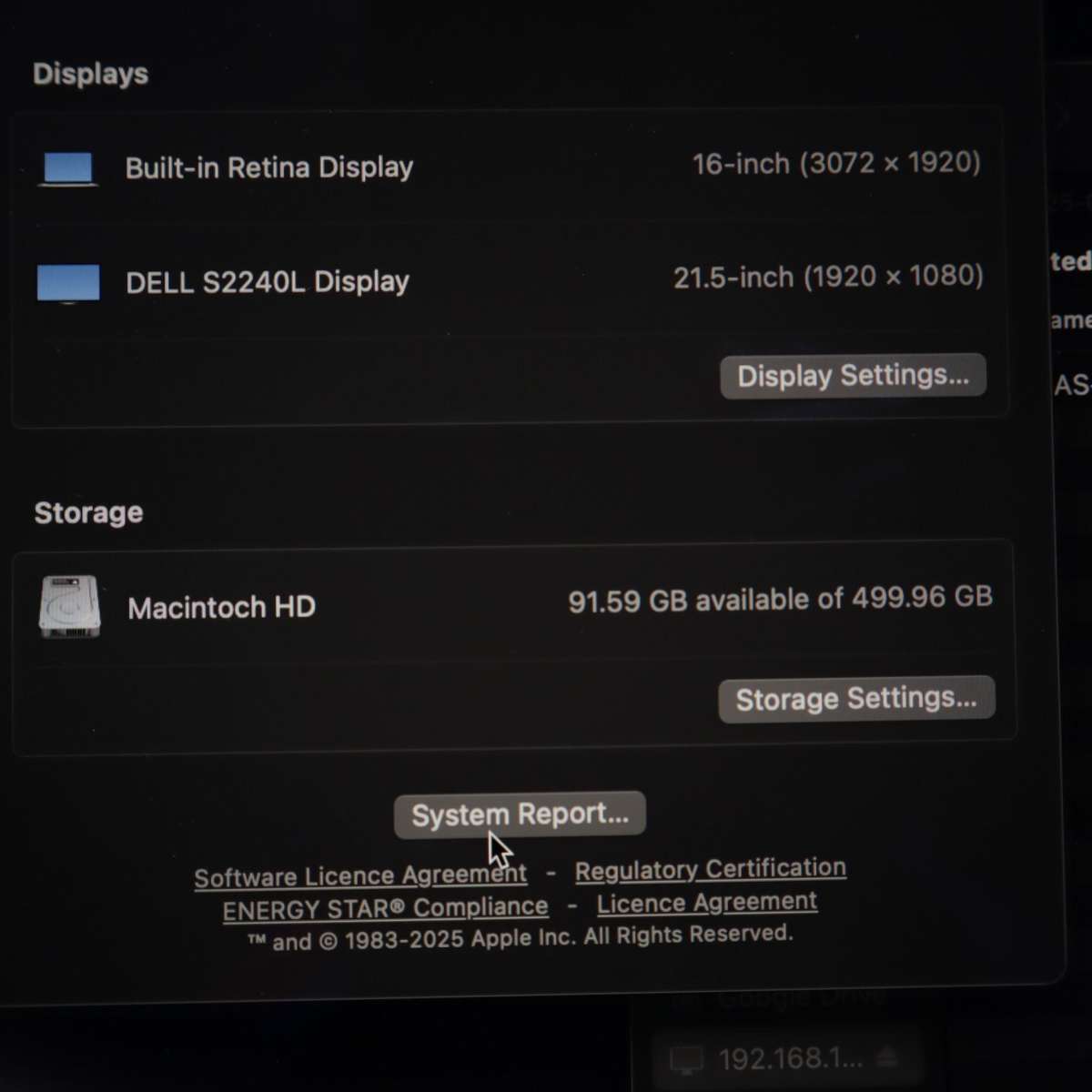 MacBook Pro 16" 2019 2.6 GHz 6-Core Intel Core i7 512GB SSD 16GB RAM AMD Radeon Intel UHD Graphics