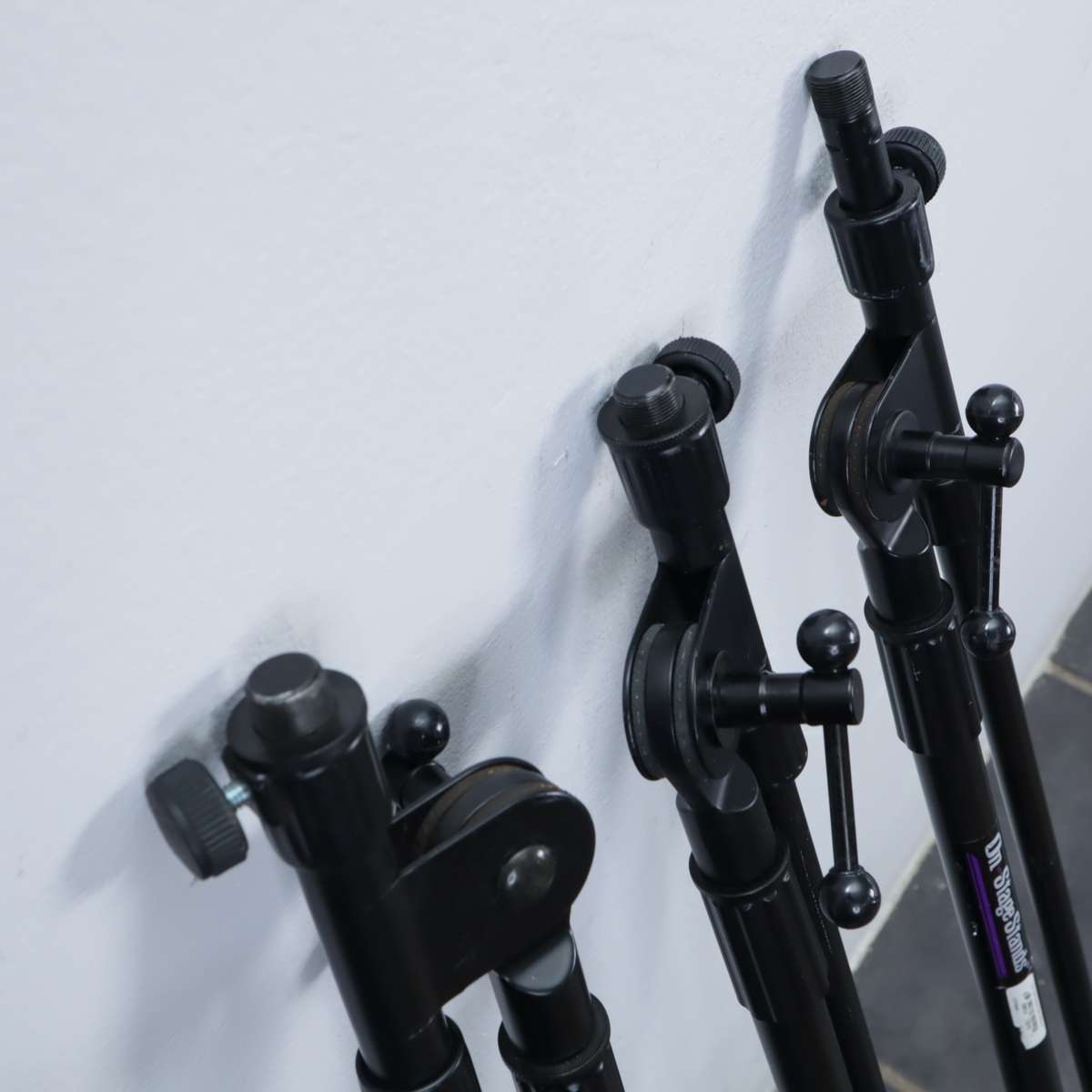 On-Stage OSS MS7701B Euro Boom Microphone Stand - 3 PCS