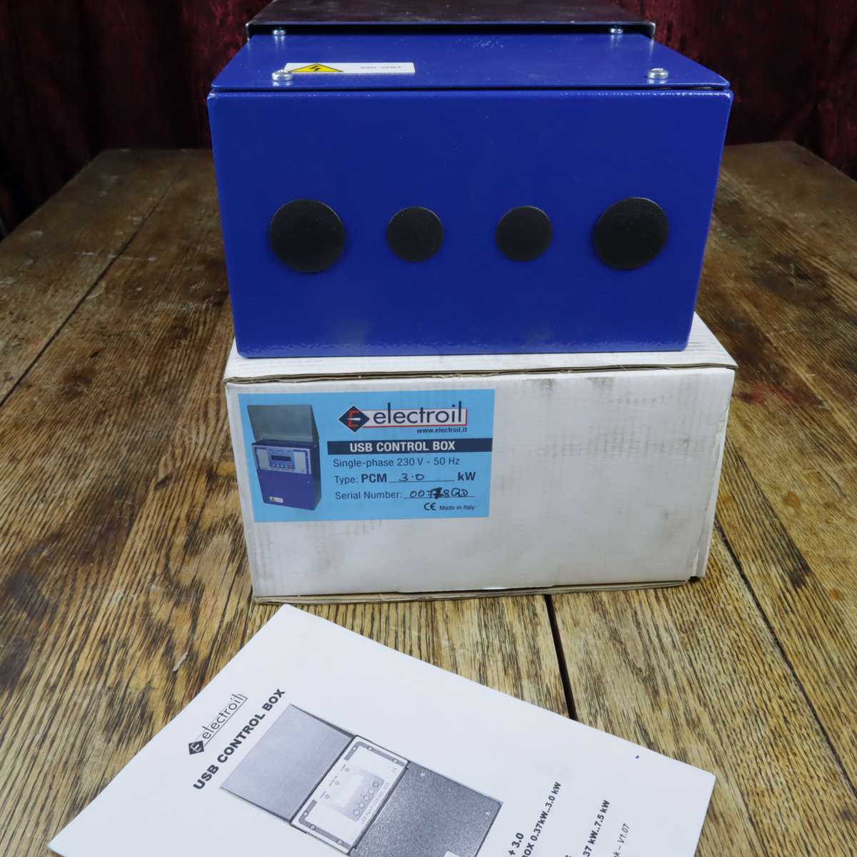 Electroil USB Control Box PCM 3.0 Contro Panel for Motor and Pump Control C1 Series - NEW (OPEN BOX)