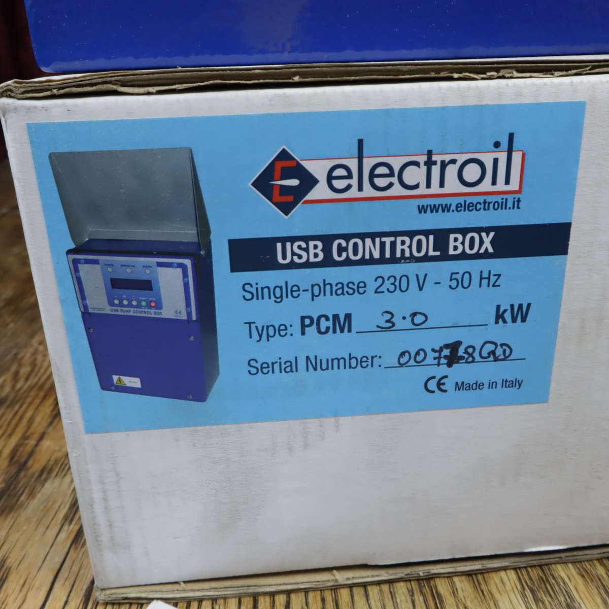 Electroil USB Control Box PCM 3.0 Contro Panel for Motor and Pump Control C1 Series - NEW (OPEN BOX)