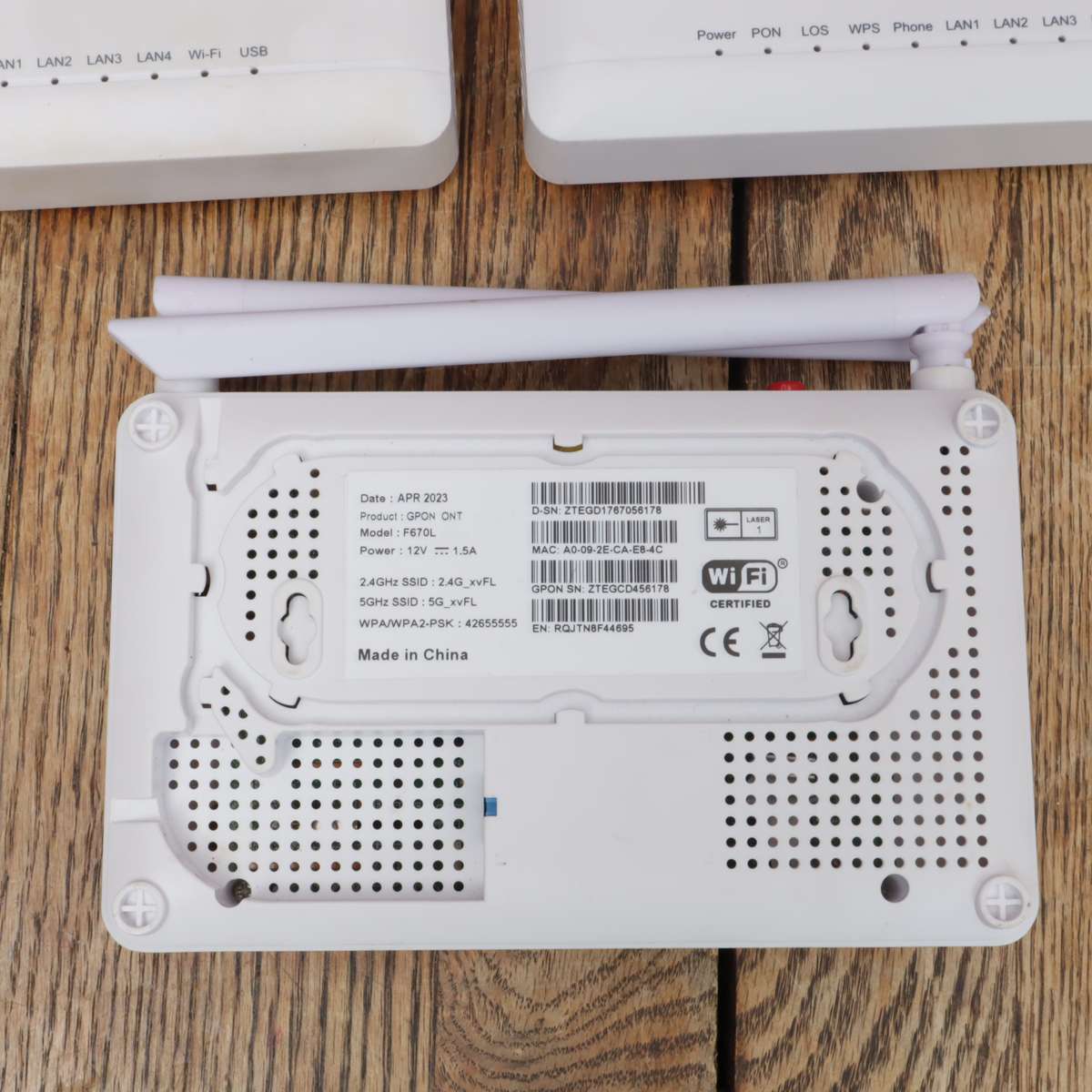 Assorted ONT Devices and Routers and Mini UPS