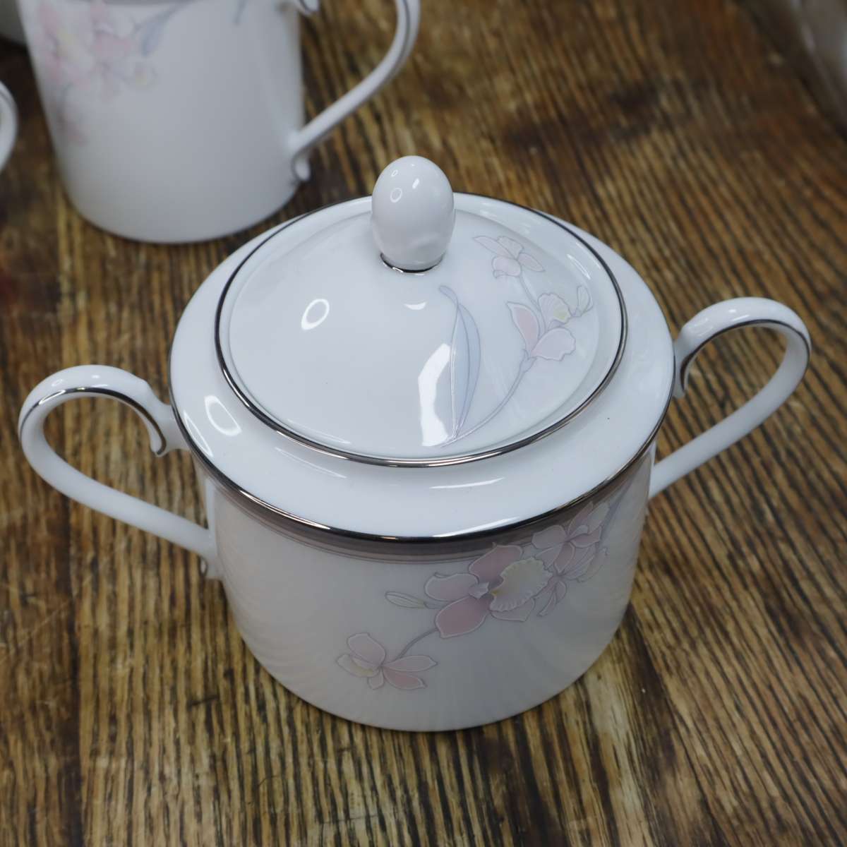 80 Pcs Noritake Evening Mood 3788 Fine China Dinnerware Porcelain Dinner Set