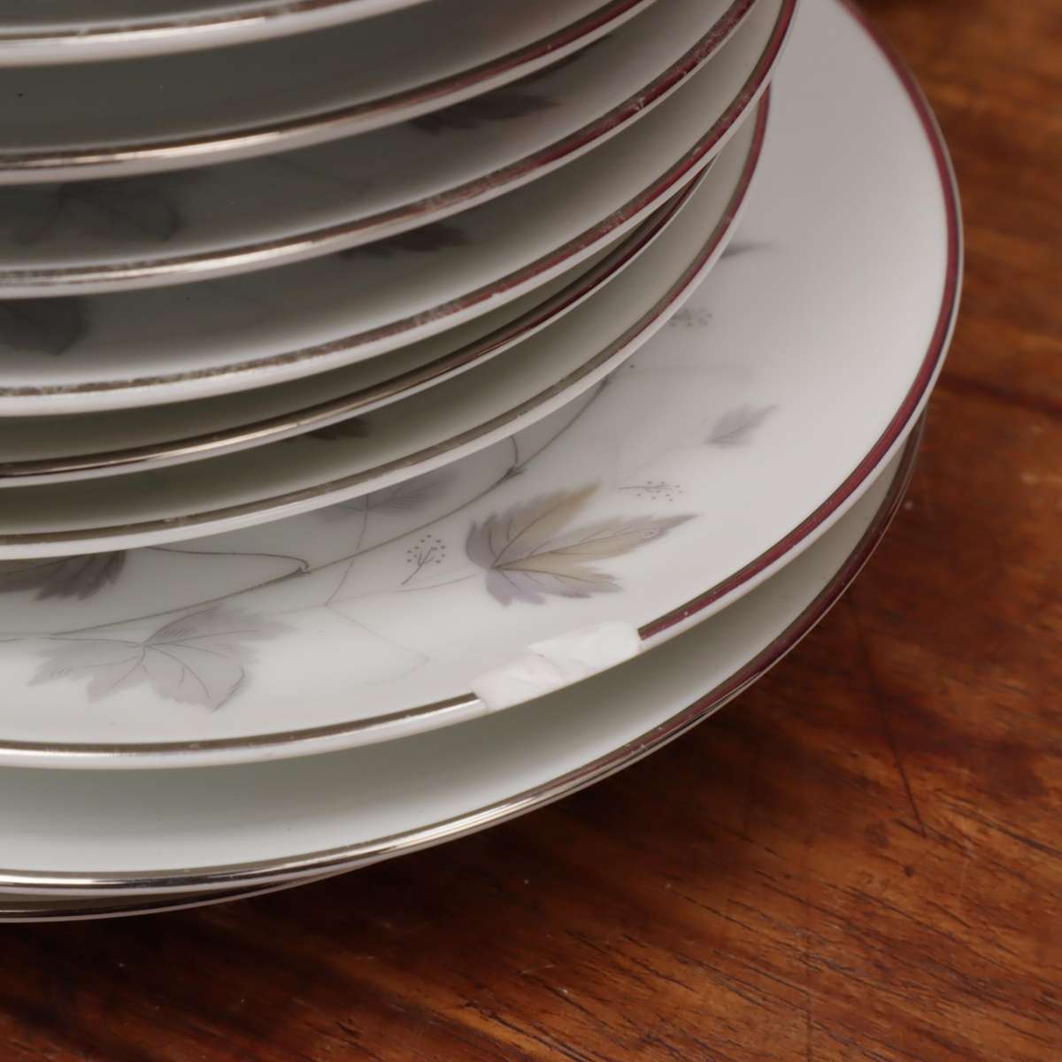 46 Pcs Noritake China 6312 Harwood Porcelain Ceramic Set