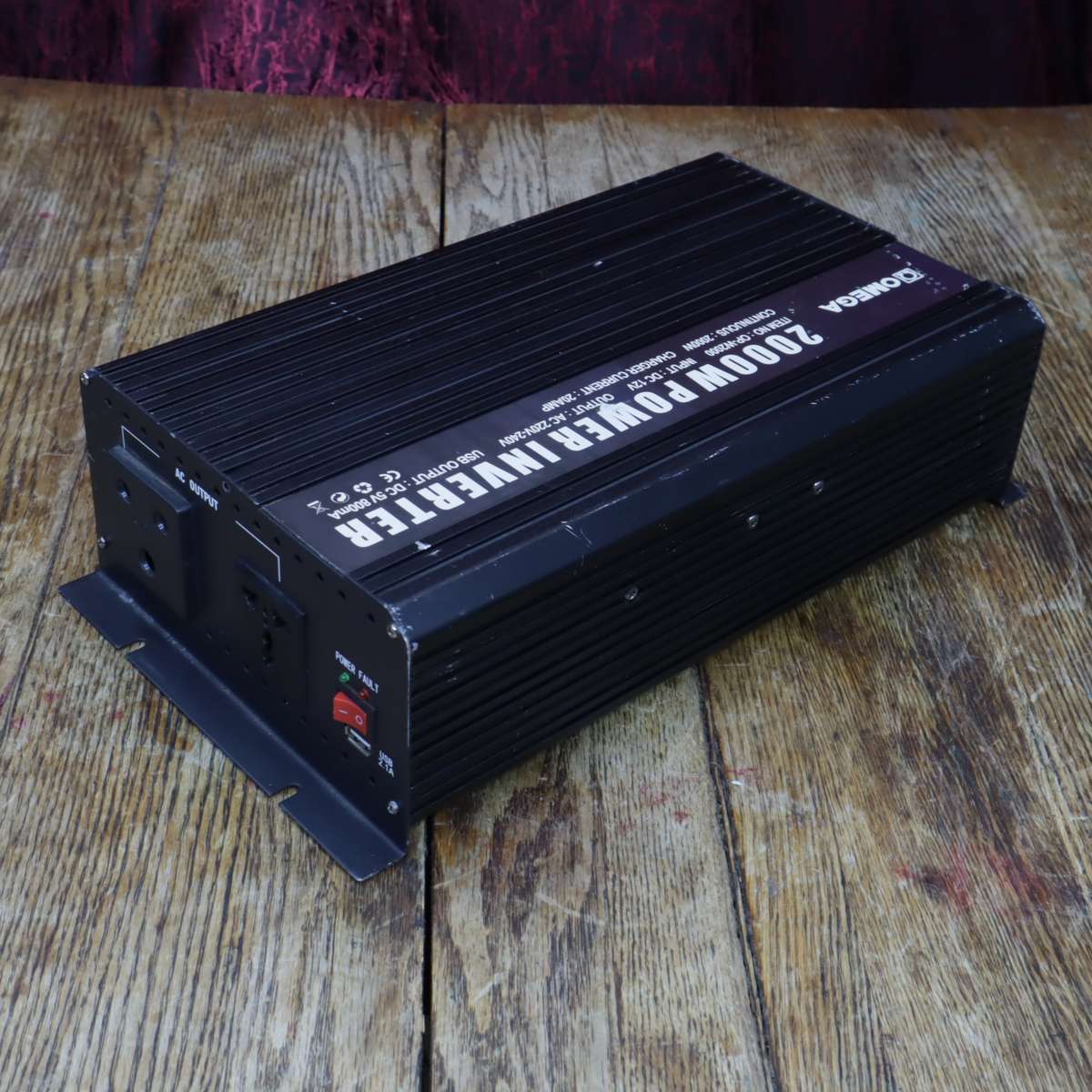 Omega 2000W Power Inverter OP-W2000 - 12VDC Input