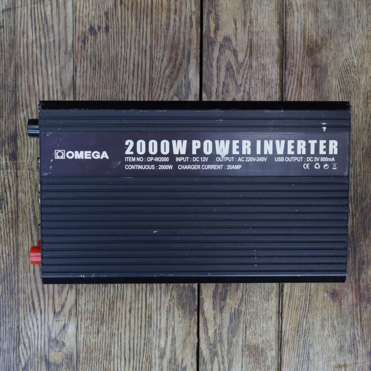 Omega 2000W Power Inverter OP-W2000 - 12VDC Input