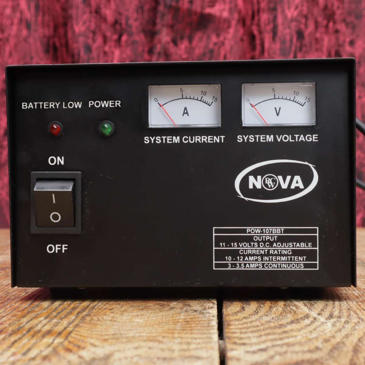 Nova Dual Meter Base Station Power Supply - POW-107BBT